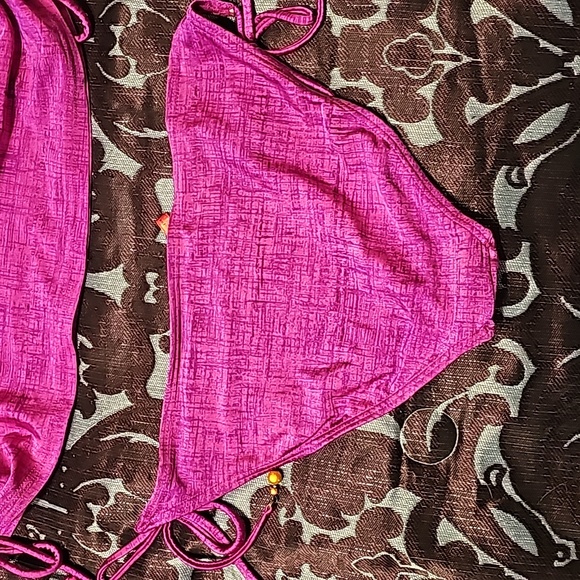 Womens sz large Gossip two piece swimsuit. Purple and orange - Picture 9 of 10